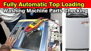 Fully Automatic Top Loading Washing Machine Parts Checking  Join Washing Machine Repairing Course [upl. by Reve]