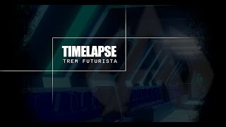 Trem Futurista  Speed Modeling  Blender 3D timelapse blenderbrasil [upl. by Norret]