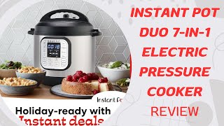 Instant Pot Duo 7 in 1 Electric Pressure Cooker Review 2024 USA [upl. by Cattima]