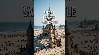 Record Breaking Sandcastle sandcastles worldrecord creativity artistry germany [upl. by Nap373]