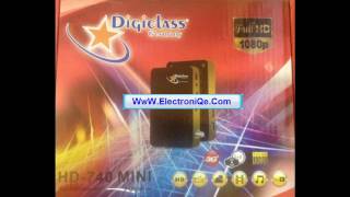 تحديث للجهاز الجديد Digiclass HD740 MINI [upl. by Anihtyc]