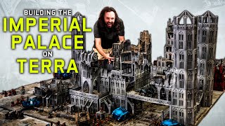 I made a Massive Warhammer Cathedral Imperial Palace on Terra  40k Scenery Creality3D Ender5 S1 [upl. by Ailyn]