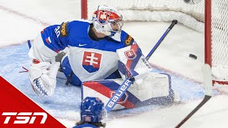 United States vs Slovakia WJC Highlights [upl. by Bloch]