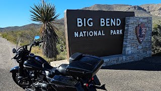 Roadtrips amp detours Big Bend on my HarleyDavidson Road King Special [upl. by Bromleigh590]