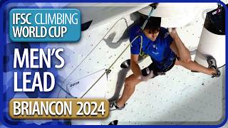 Lead Finals  Briancon  Mens  2024 [upl. by Sabina18]