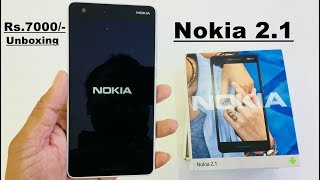 Nokia 21 Unboxing and hand on Review💪💲 Hindi [upl. by Flavio399]