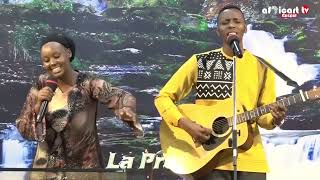 Papi Clever and Dorcas  Ndamahoro  live in Bujumbura [upl. by Aiderfla]