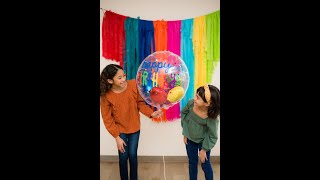 Howto inflate an Anagram Insider® balloon with helium [upl. by Cornie]