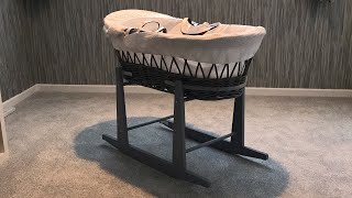 Baby New Born Wicker Moses Basket Review and Tips Easy Build Brilliant Baby Bed for Every Day [upl. by Haynes465]