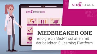 MEDBREAKER ONE  Die erfolgreiche ELearningPlattform für den MedAT 💪🏻 [upl. by Coit]