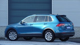 Volkswagen NEW Tiguan Comfortline 2019 Caribbean Blue metallic walk around amp detail inside [upl. by Bindman]