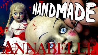 ANNABELLE Doll selber erstellen  Selfmade Tutorial zur PUPPE aus THE CONJURiNG [upl. by Fechter]