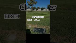 【visit to a grave】Chet Baker【Famous Memorial】gravestone rip [upl. by Gokey]