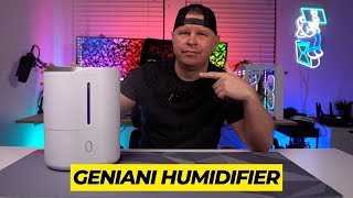 GENIANI Ultrasonic Cool Mist Humidifier Review [upl. by Kolva]