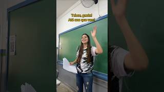 Mas não tem ano que vem 🥺😂 tchau terceirão 🩵 professora escola alunos ferias humor shorts [upl. by Rolph848]