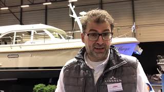 Linssen Boating Holidays amp Linssen Yachts op Belgian Boatshow 2019 [upl. by Peednas]