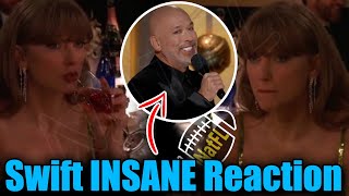 Taylor Swifts INSANE Reactions to Jo Koys joke at Golden Globe Award [upl. by Asselim]