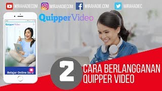 Cara Berlangganan Quipper Video Menggunakan HP [upl. by Waylon]