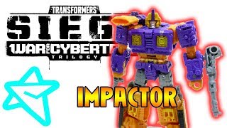 TRANSFORMERS SIEGE IMPACTOR REVIEW [upl. by Ayadahs]