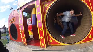 Hamworthy Park Poole Fun Fair Chipperfields 13th August 2018 [upl. by Manaker516]