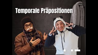 Temporale Präpositionen mit Akkusativ und Dativ  Zaman bildiren i hali ve ehali alan edatlar [upl. by Winchester]