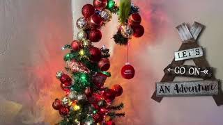 How to make a Dollar Store GRINCH CHRISTMAS TREE viralvideo dollarstorefinds budget grinch [upl. by Tanya14]