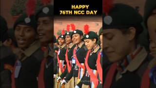 NCC DAY 🇮🇳 76th NCC DAY shorts nccday ncc nccdrill nccsong indianarmy [upl. by Ranilopa]