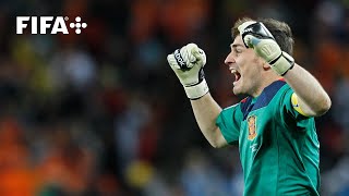 🇪🇸 Iker Casillas  FIFA World Cup Saves [upl. by Aowda994]