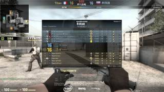 GOTV POV kennyS vs PiTER ESL One Katowice 2015 Main Qualifier [upl. by Aynahs]