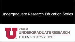 Positionality amp Research OURs Undergraduate Research Education Series [upl. by Htebharas]