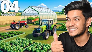 Farming Simulator 25 ▶ Green House Farming Part 4 In Hindi [upl. by Annawaj]