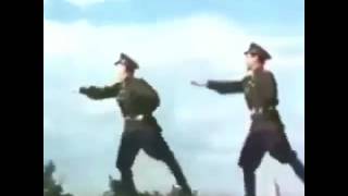 Soviet soldiers dancing to paper planes [upl. by Nnaeilsel]