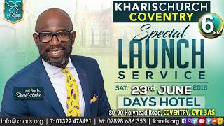 KHARIS CHURCH  SPECIAL LAUNCH SERVICE [upl. by Sumetra448]