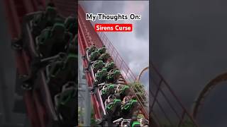 My Thoughts On Sirens Curse Cedar Point All New For 2025 Tilt Coaster🎢 shorts [upl. by Taite167]