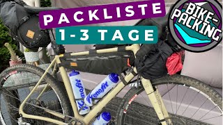 Was nehme ich auf Bikepacking Touren mit  Ausrüstung Packliste  MTBTravelGirl [upl. by Tibbs]