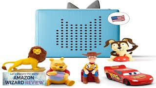 tonies Toniebox Kids Audio Player Disney Pixar Bundle with Woody Lightning McQueen Review [upl. by Arlen]