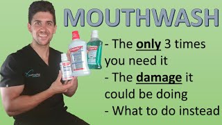 Mouthwash  Everything You Need to Know Is It Good How To Use it Why They Are Bad [upl. by Raseta617]