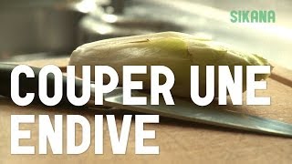 Couper Une Endive  Cuisiner des légumes [upl. by Bolger]