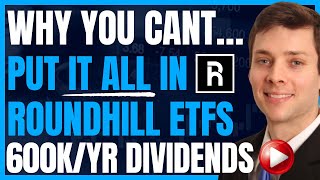 Why You CAN’T Go All In On Roundhill Dividend ETFs XDTE QDTE RDTE Yieldmax Cornerstone FIRE [upl. by Aremahs]