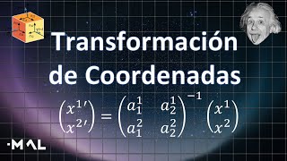 Tensores  14 Transformación de Coordenadas de Vectores [upl. by Otrebogir434]