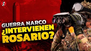 INTERVENCIÓN A ROSARIO YA  ¿Se preparan las Fuerzas Armadas y de Seguridad [upl. by Gitt]