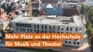 Richtfest beim 23 Millionen EuroErweiterungsbau für die HMT Rostock [upl. by Nanete938]