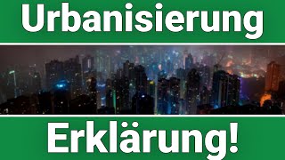 Urbanisierung Suburbanisierung Desurbanisierung Reurbanisierung  Eklärung [upl. by Kedezihclem]