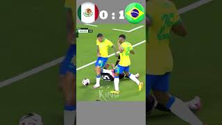 Mexico vs Brazil Endrick magic Brazil Mexico Friendly Match 2024 [upl. by Adnuahsor536]