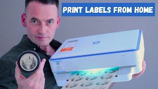 How To Print Shipping Labels At Home  WIX edition [upl. by Oaht]