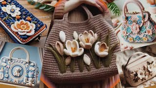 quotCrochet Outing Handbags and Backpacks Design and Model Ideasquot [upl. by Anoyet]