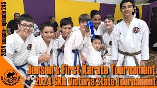 【clemtravlog 245】Jensens 1st Karate Tournament  2024 GKR Victoria State Tournament [upl. by Beitris]