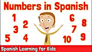 Numbers in Spanish 110  Spanish Learning for Kids [upl. by Kloster107]