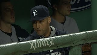 Red Sox fans honor Derek Jeter chant his name during his final season [upl. by Efioa584]