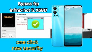 Bypass frp akun google infinix hot 12 x6817 new security [upl. by Chryste]